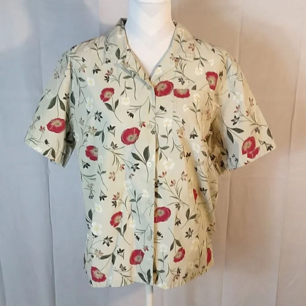 Bobbie Brooks Floral Shirt